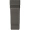 Ekena Millwork 3 1/2"W x 8 1/2"D x 11"H Bedford Wood Vintage Decor Bracket, Reclaimed Grey BKTWD04X09X11BEGY - alternate 3